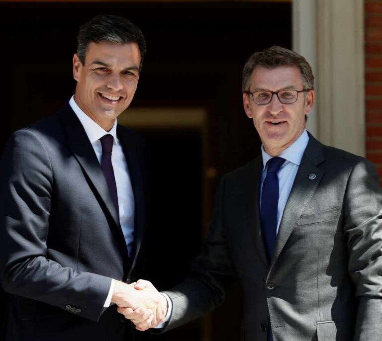 Sánchez se parodia contra Feijóo