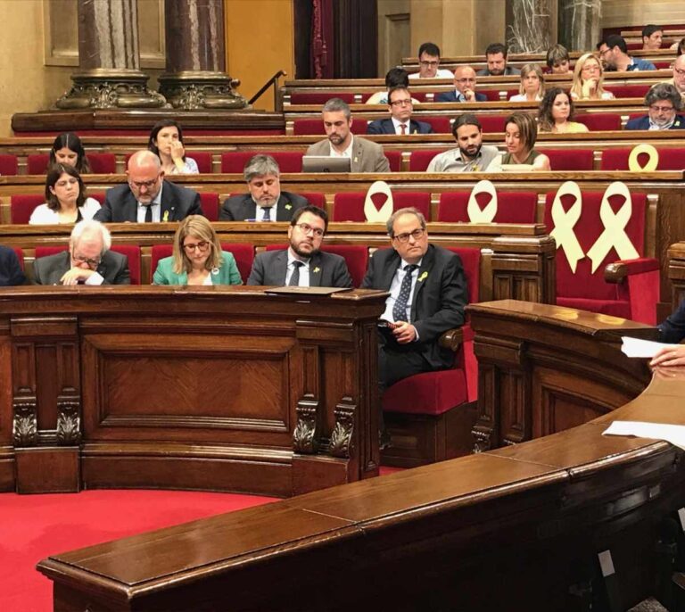 El Parlament exige a Torra que convoque elecciones inmediatas por la inoperancia de su Govern