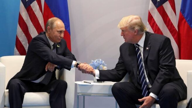 Vladimir Putin y Donald Trump en su reunión en el G20 hace un año.