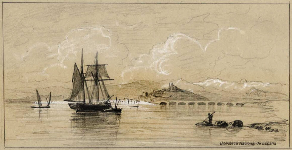 San Vicente de la Barquera y Picos de Europa. 1875. Rafael Monléon y Torres