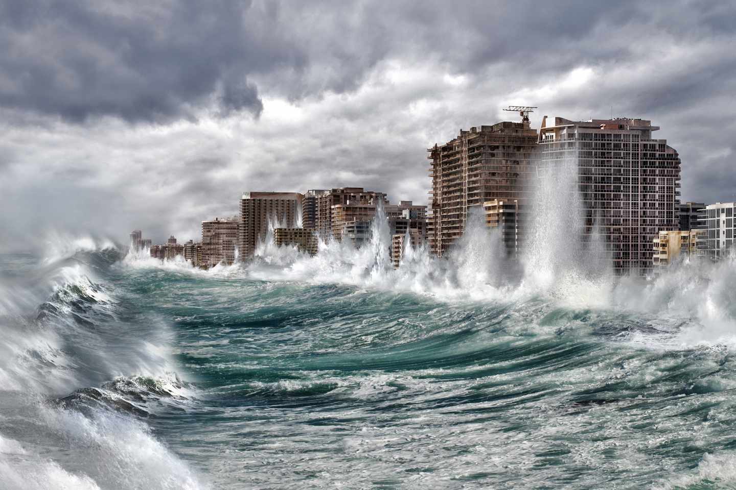 Simulación de Greenpeace de inundación en Miami,