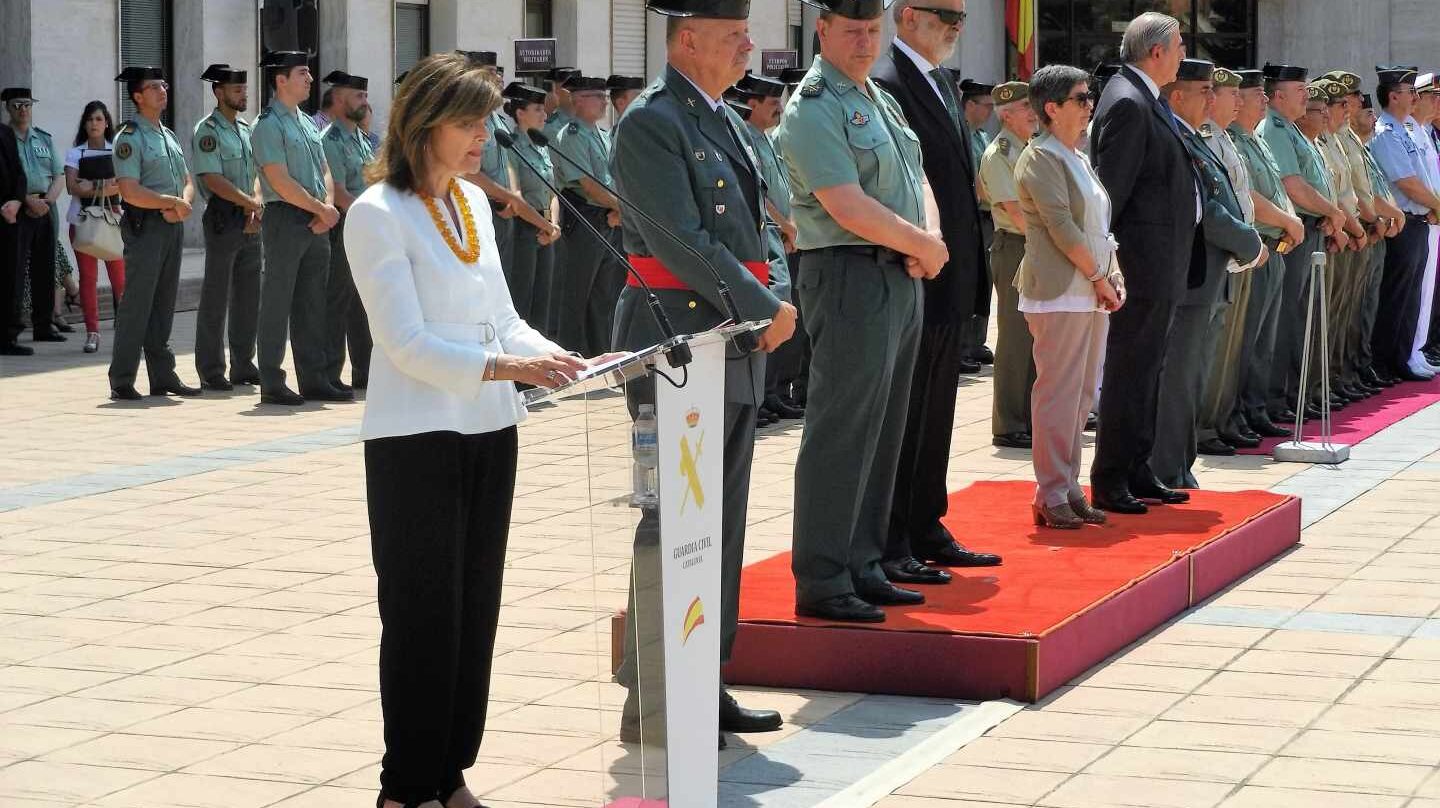 Toma de posesión del jefe de la Guardia Civil en Catalunya Pedro Garrido