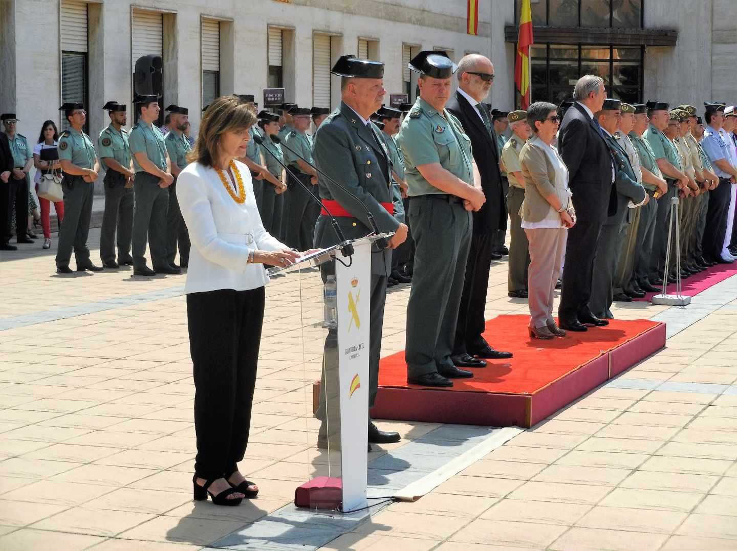 Toma de posesión del jefe de la Guardia Civil en Catalunya Pedro Garrido