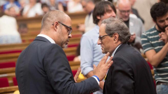 Torra apuesta por el futuro político del 'conseller' de los lazos amarillos