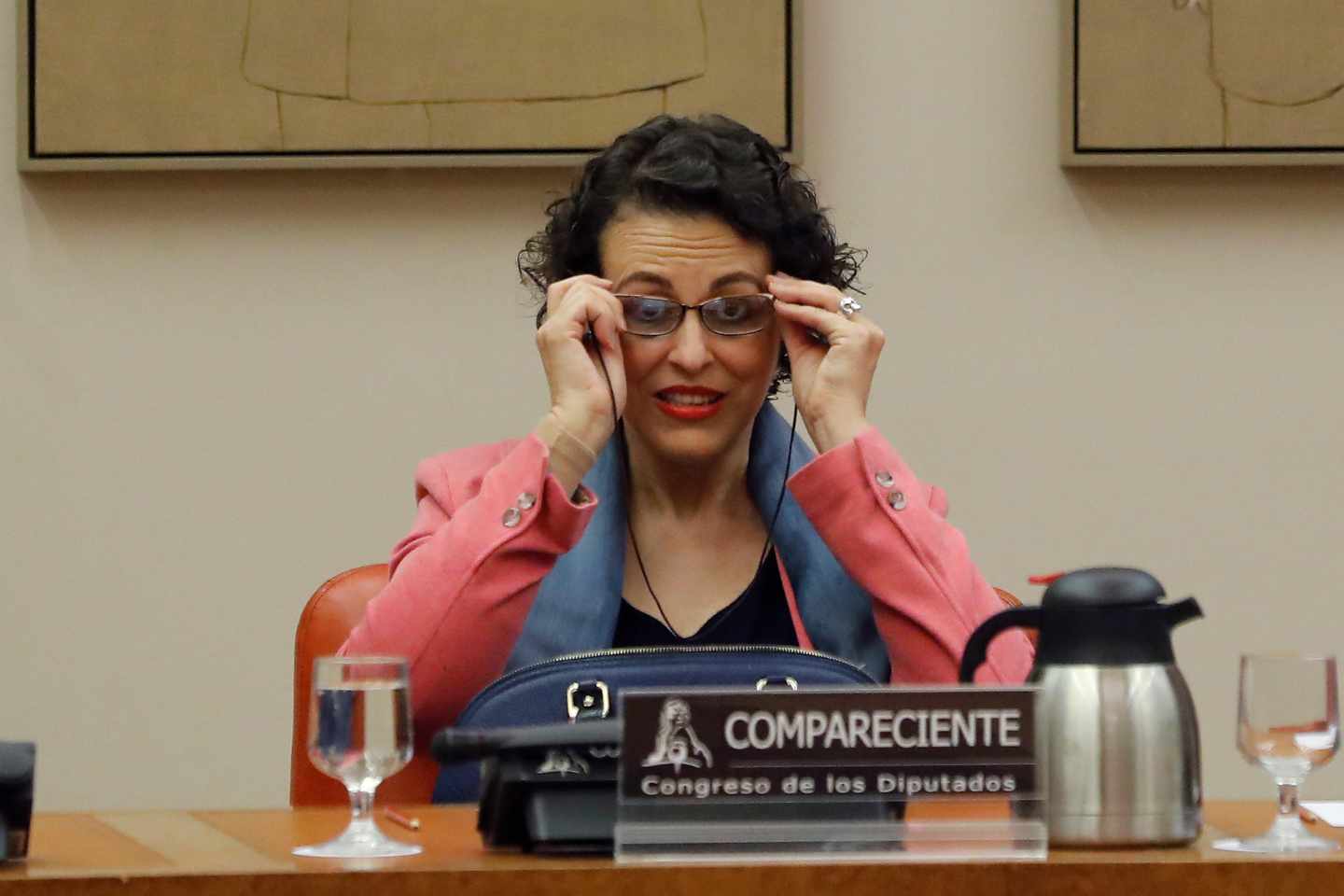 La ministra de Trabajo, Migraciones y Seguridad Social, Magdalena Valerio, comparece esta tarde en la Comisión de Empleo del Congreso para exponer las líneas políticas de actuación de su departamento