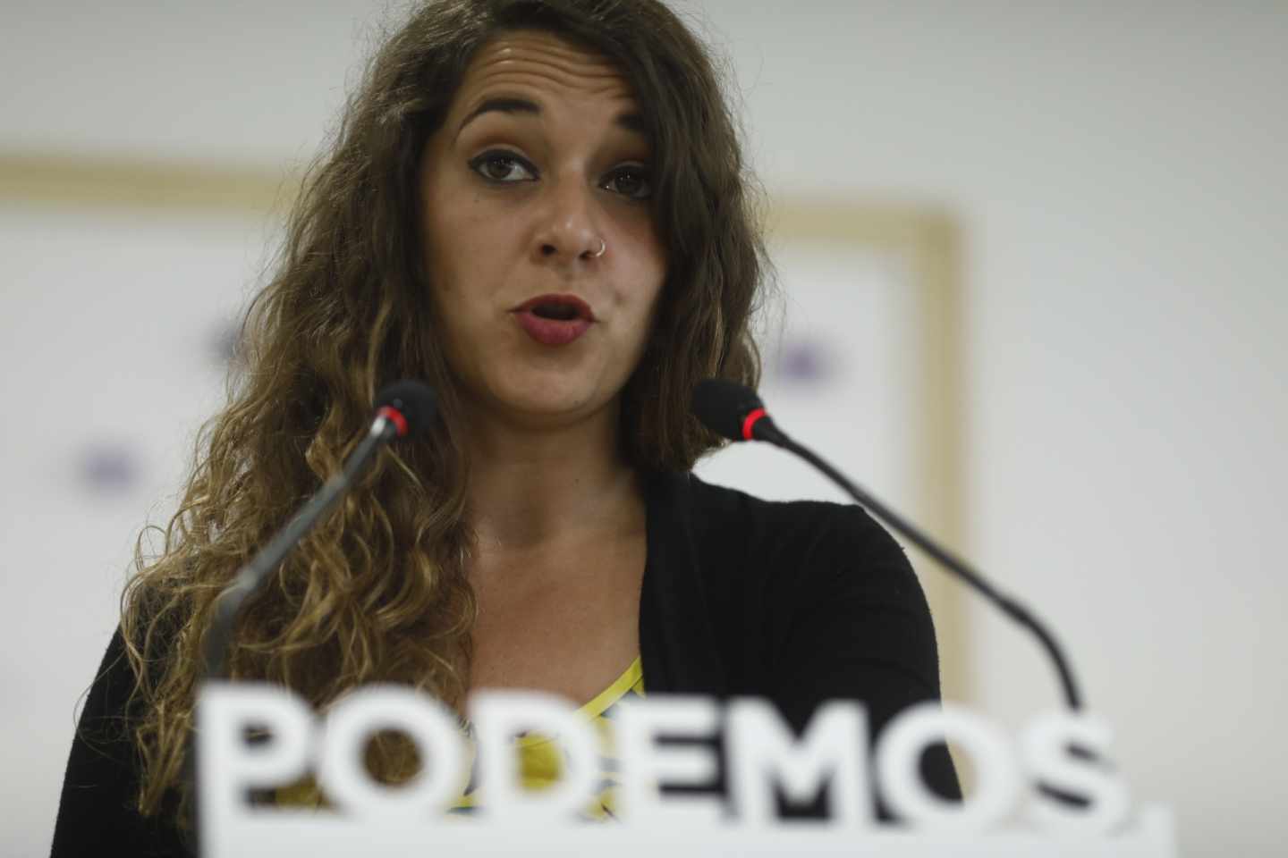 Noelia Vera, diputada de Podemos.