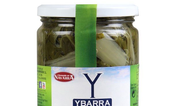 Acelgas en conserva marca Ybarra