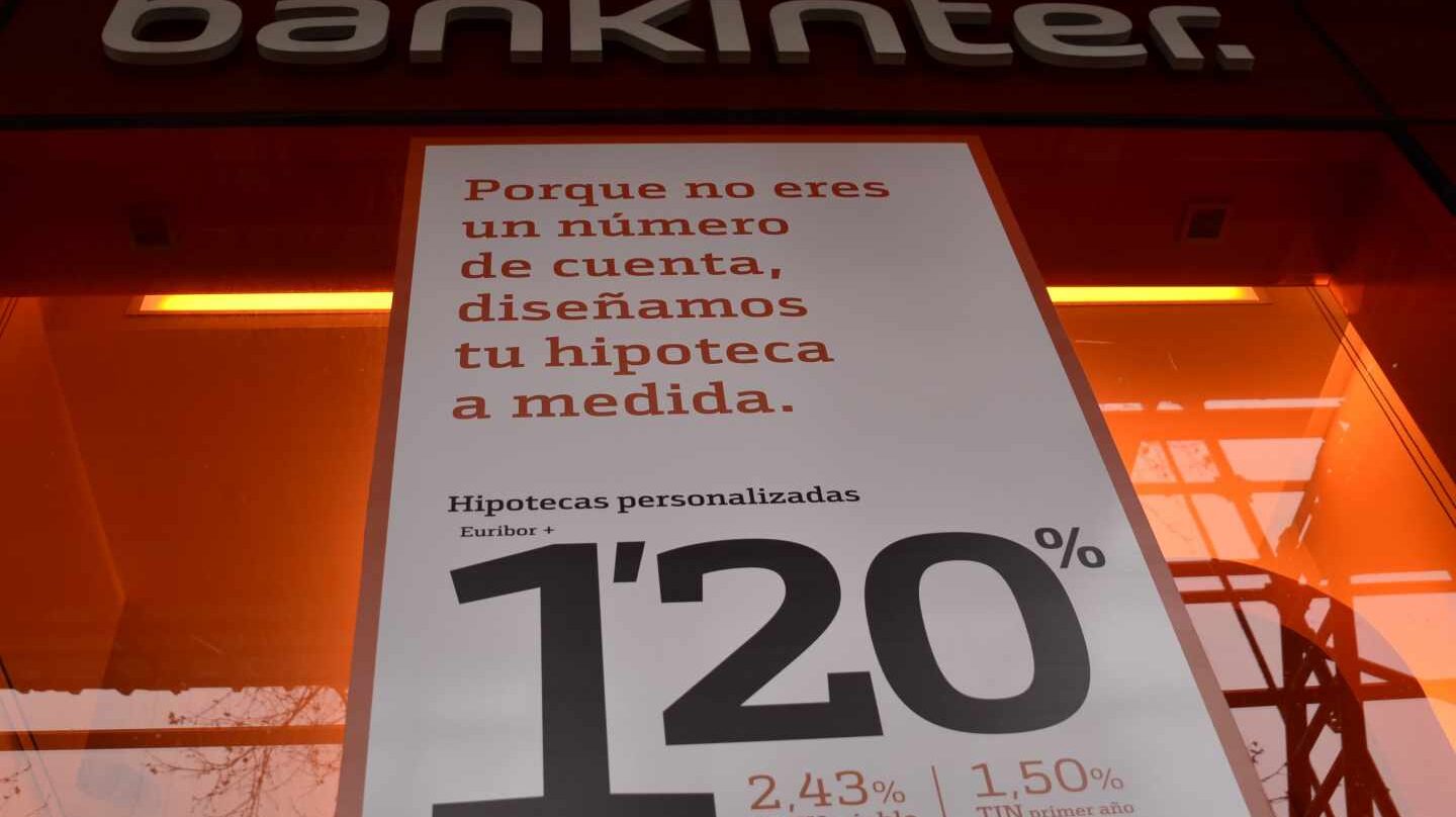 Bankinter revienta el mercado con una hipoteca a tipo fijo a 20 años por debajo del 2%.