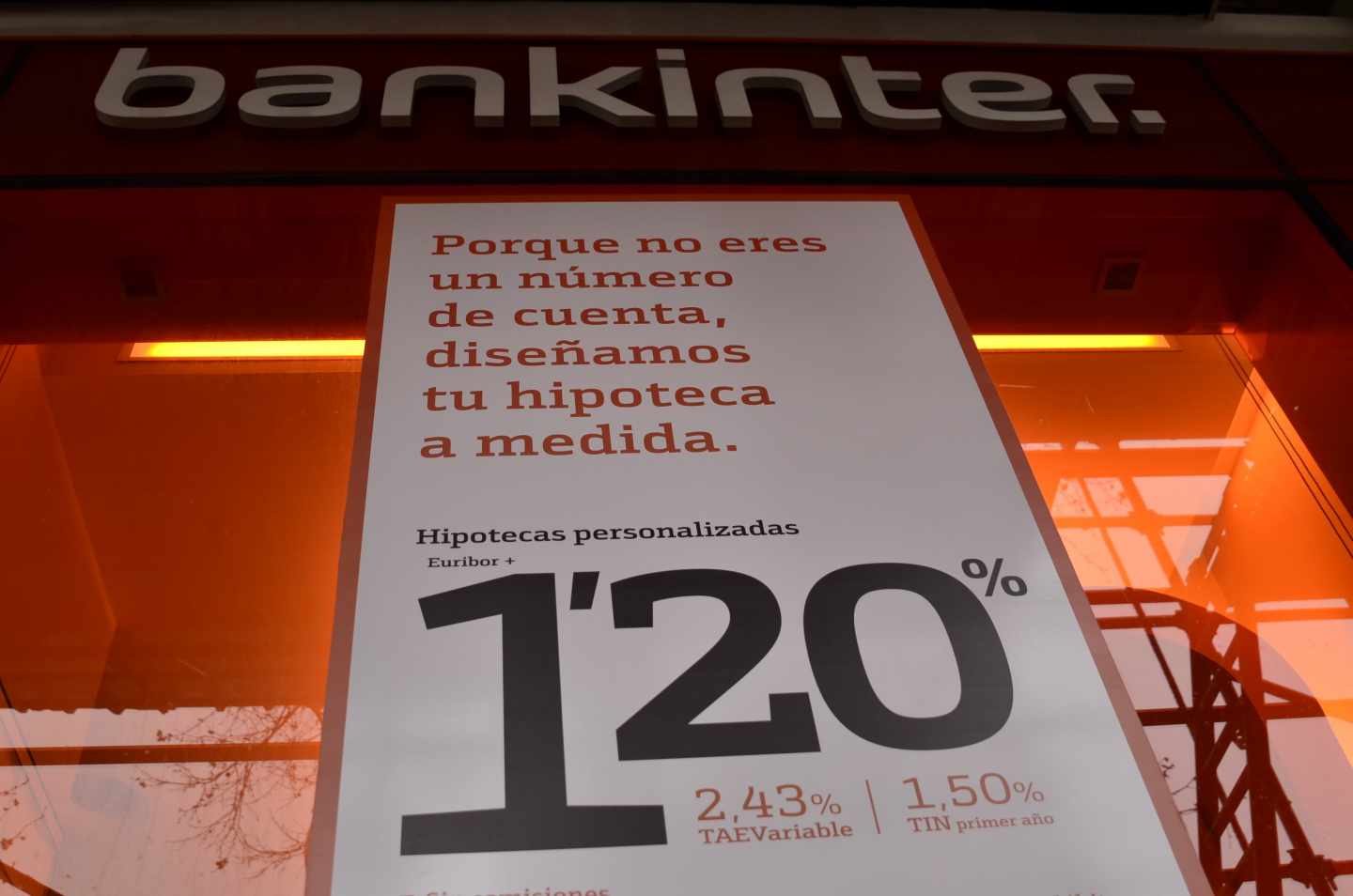 Bankinter revienta el mercado con una hipoteca a tipo fijo a 20 años por debajo del 2%.