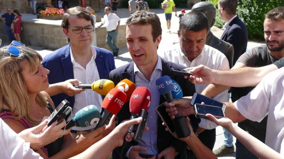 Pablo Casado, presidente del PP.