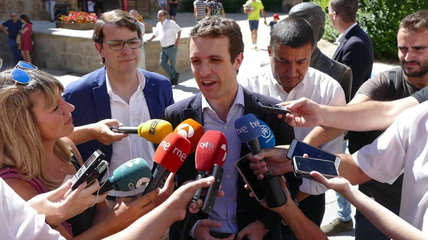 Pablo Casado, presidente del PP.