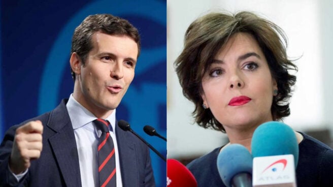 La militancia decide que el sucesor de Rajoy sea Pablo Casado o Sáenz de Santamaría Pablo Casado y Soraya Sáenz de Santamaría