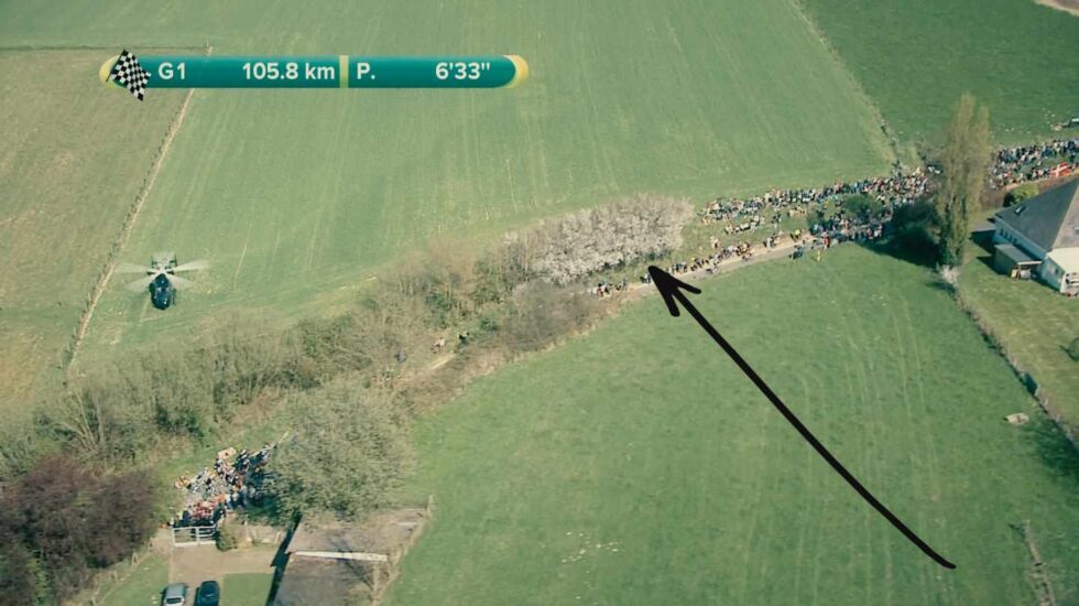 Ciclismo y cambio climático. Visto el archivo de la vuelta a Flandes, hay árboles que florecen antes