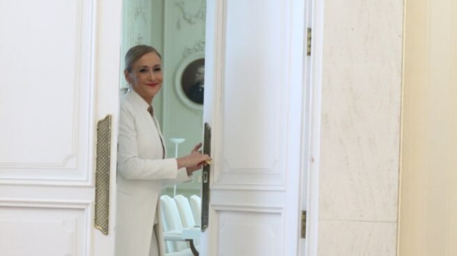 La juez del 'caso Máster' manda a juicio a Cristina Cifuentes por falsificación de documento Cristina Cifuentes, el día que anunció su dimisión como presidenta de la Comunidad de Madrid.