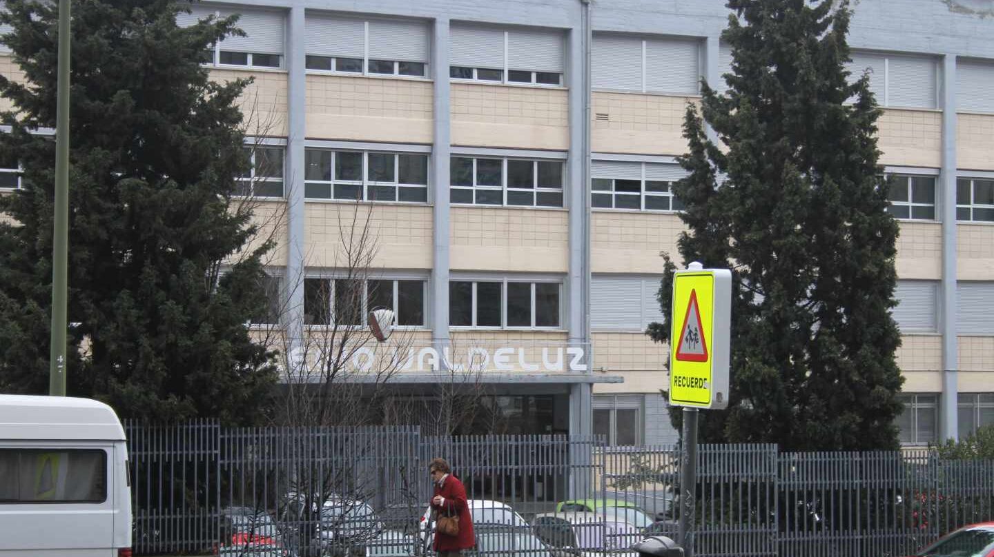Colegio Valdeluz, donde el profesor condenado a 49 años de cárcel daba clases de música.