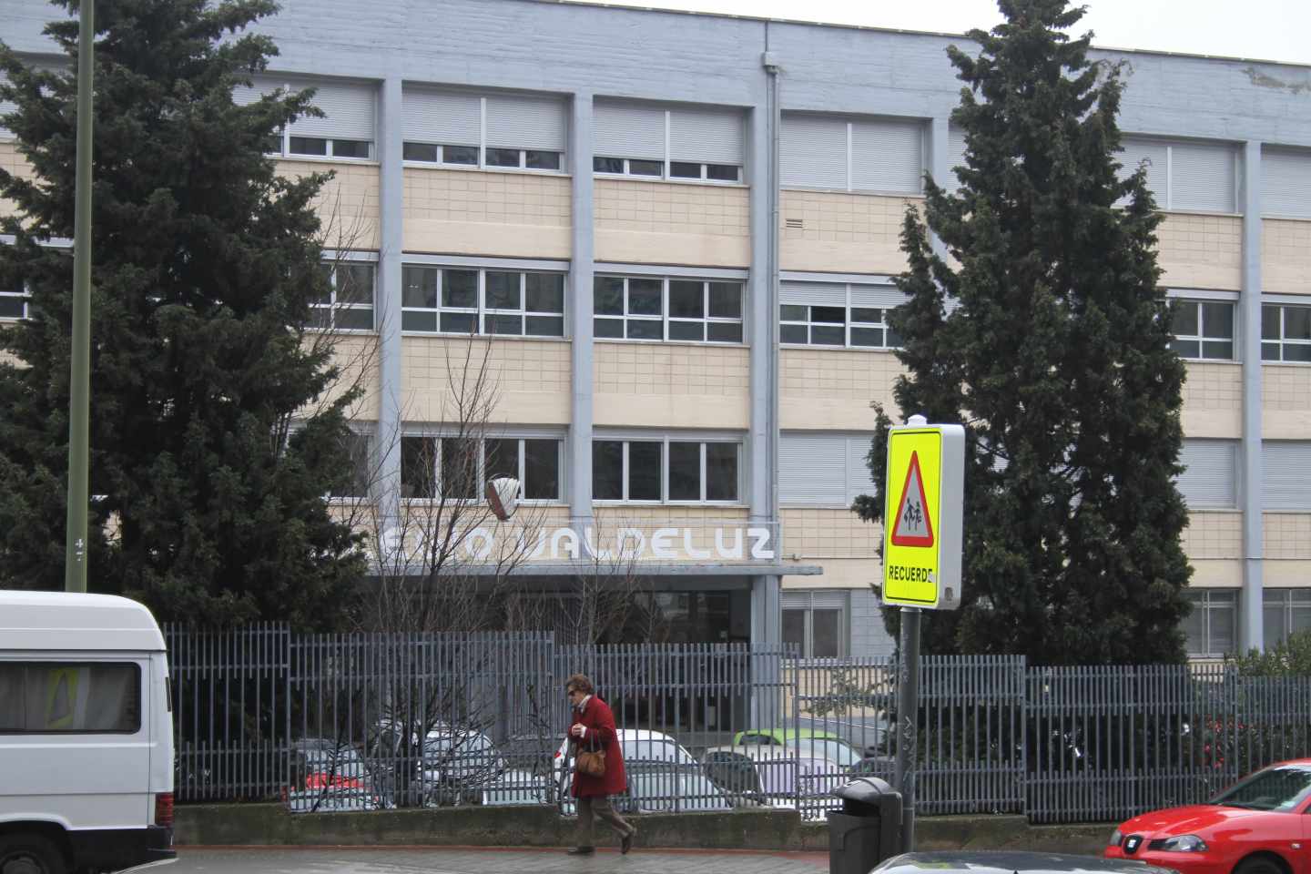 Colegio Valdeluz, donde el profesor condenado a 49 años de cárcel daba clases de música.