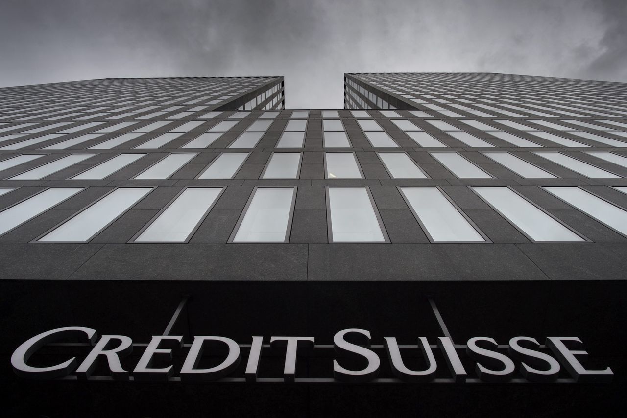 Sede de Credit Suisse en Zurich (Suiza).