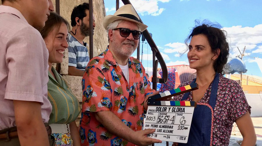 Almodóvar inicia el rodaje de 'Dolor y gloria' con Penélope Cruz y Antonio Banderas