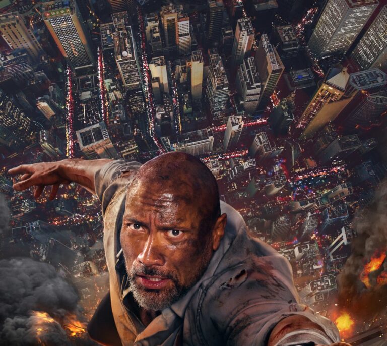 Dwayne Johnson en su 'Jungla de cristal'