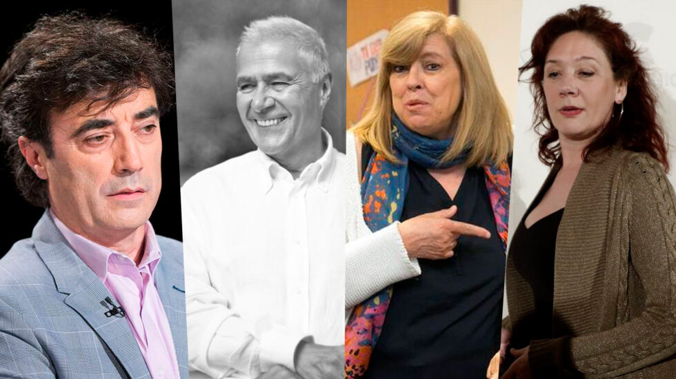 Tomás Fernando Flores, Fernando López Agudín, Rosa María Artal y Cristina Fallarás