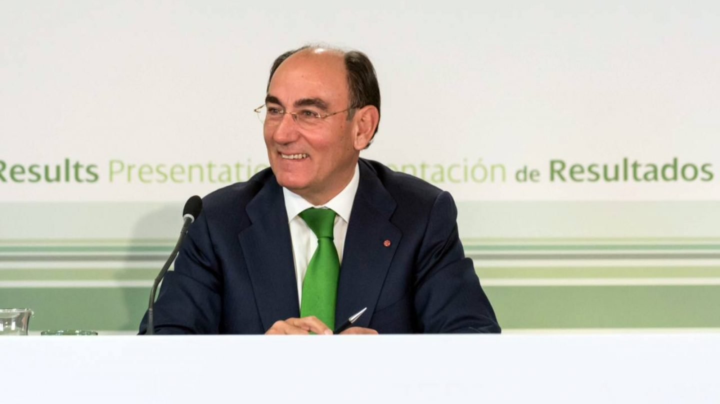 El presidente de Iberdrola, Ignacio Sánchez Galán.