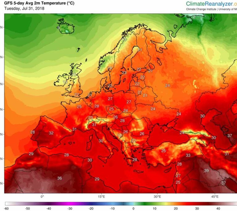 Sí, este calor es por el cambio climático