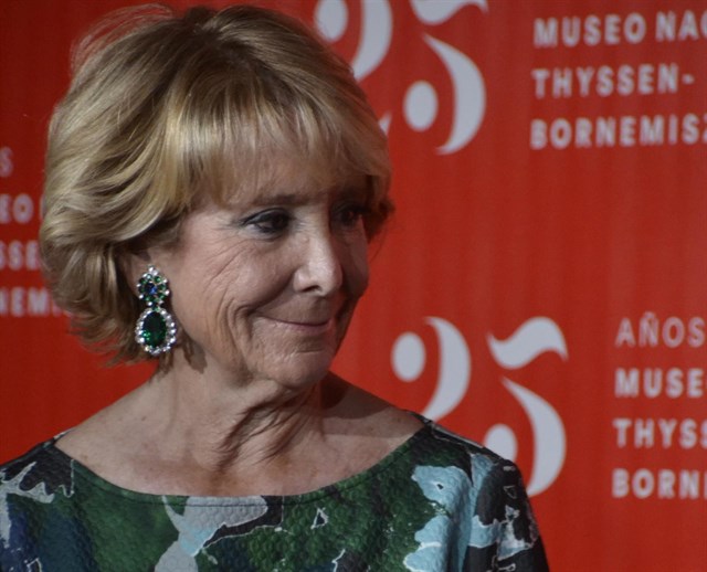 Esperanza Aguirre.