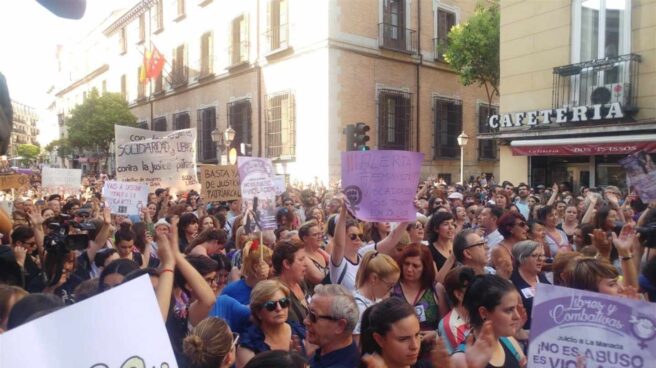 Protestas contra La Manada.