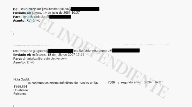 Un mail prueba que Granados mantuvo abierta su cuenta en Suiza hasta 2007