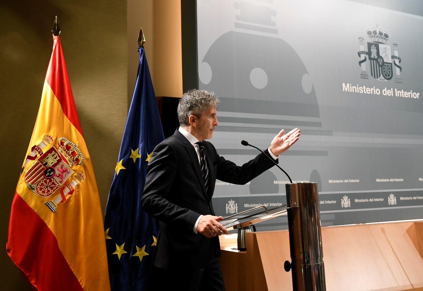 El ministro del Interior, Fernando Grande-Marlaska.