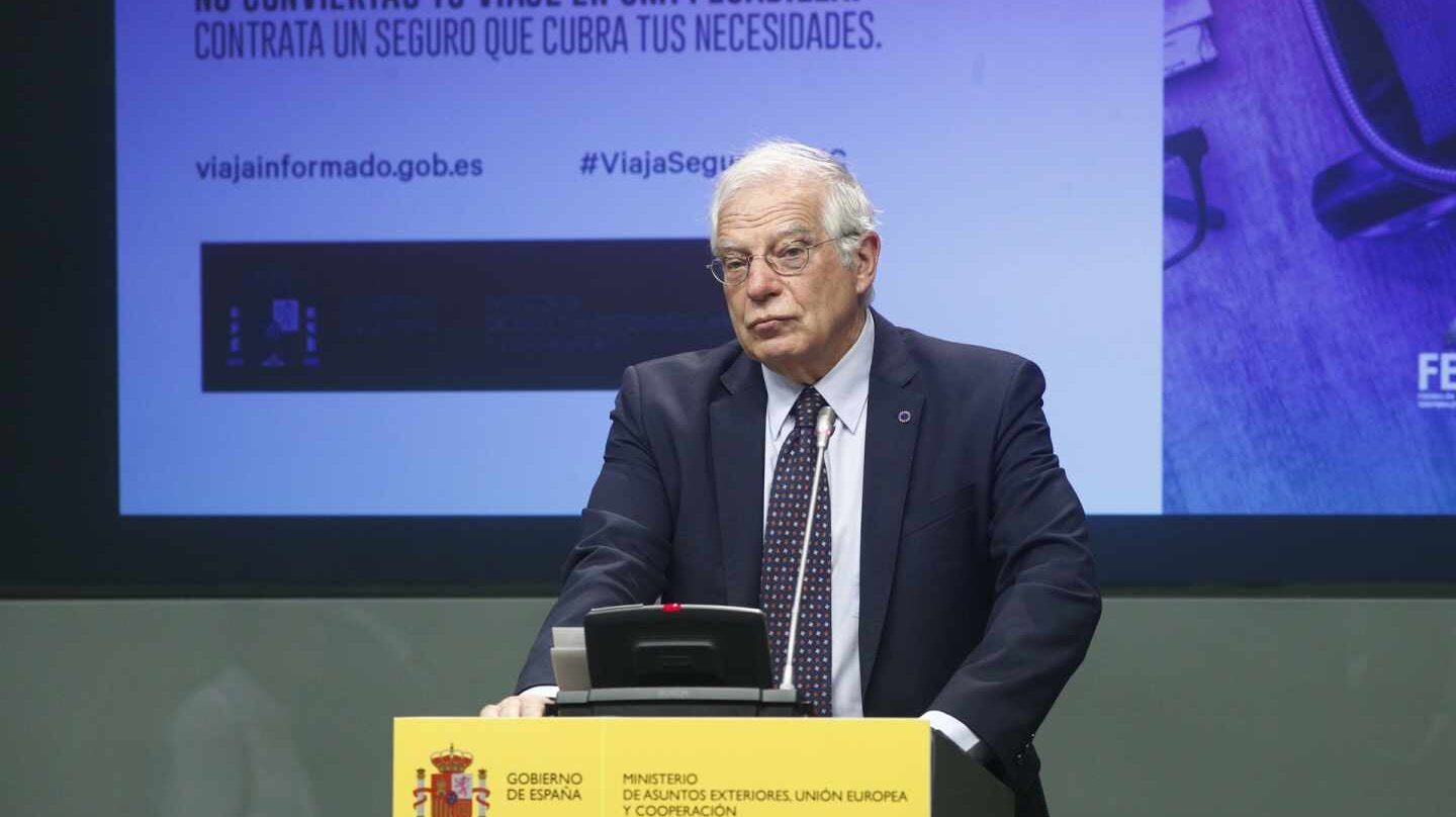 El ministro de Asuntos Exteriores, Josep Borrell.