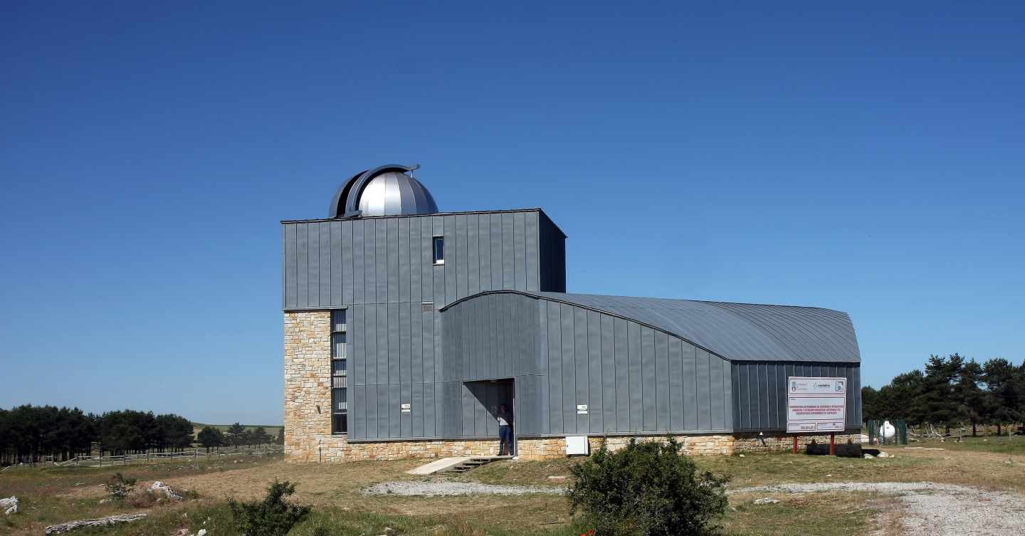 Observatorio astronómico, en Cantabria.