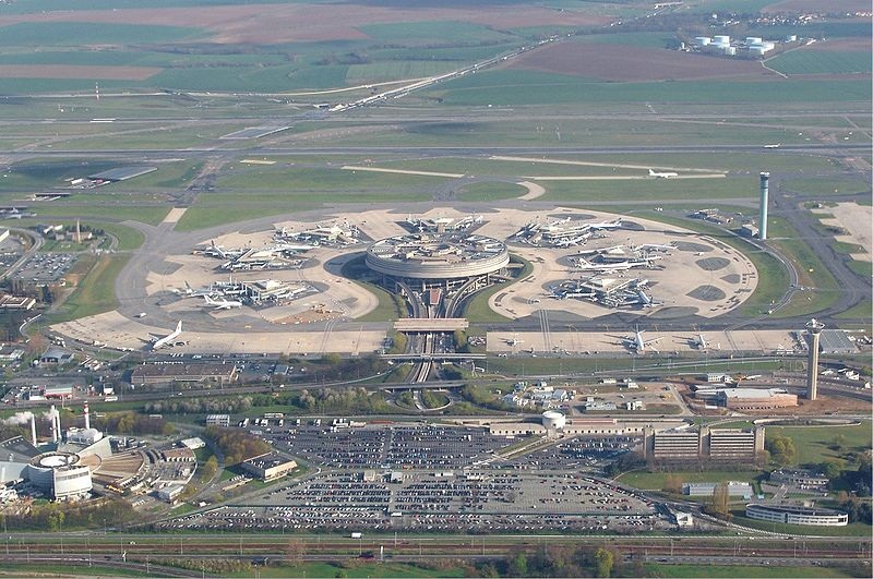 El aeropuerto de París-Charles de Gaulle.