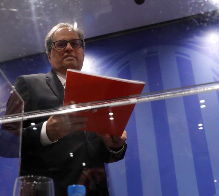 Quim Torra gusta más a Podemos que a la CUP tras su paso por Moncloa
