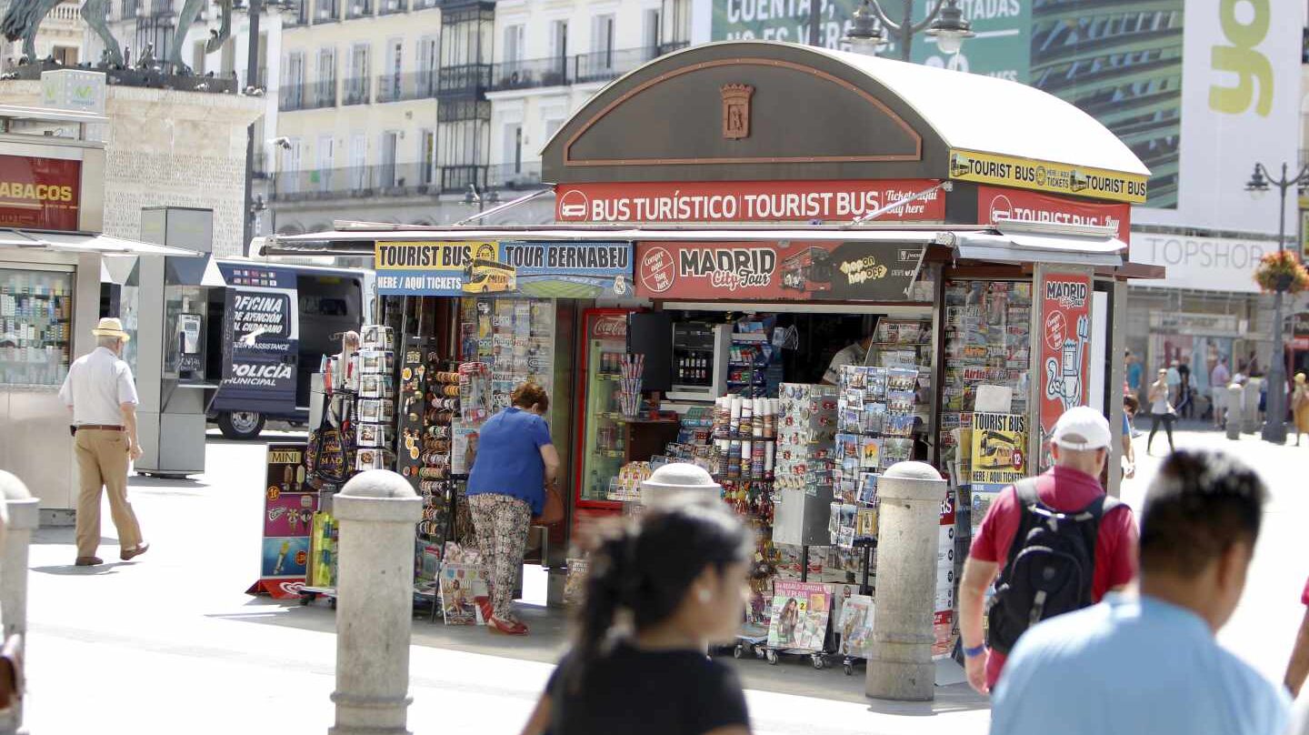 Quiosco, en Madrid