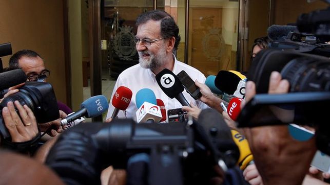 Mariano Rajoy, el día que se incorporó al Registro de Santa Pola.