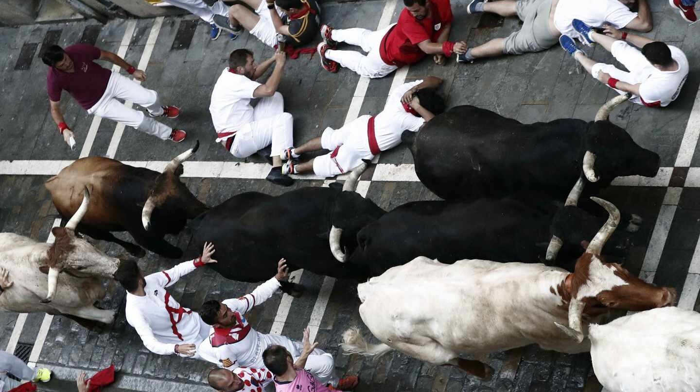 Encierro San Fermín.