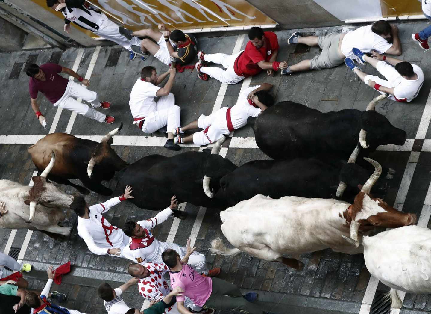 Encierro San Fermín.