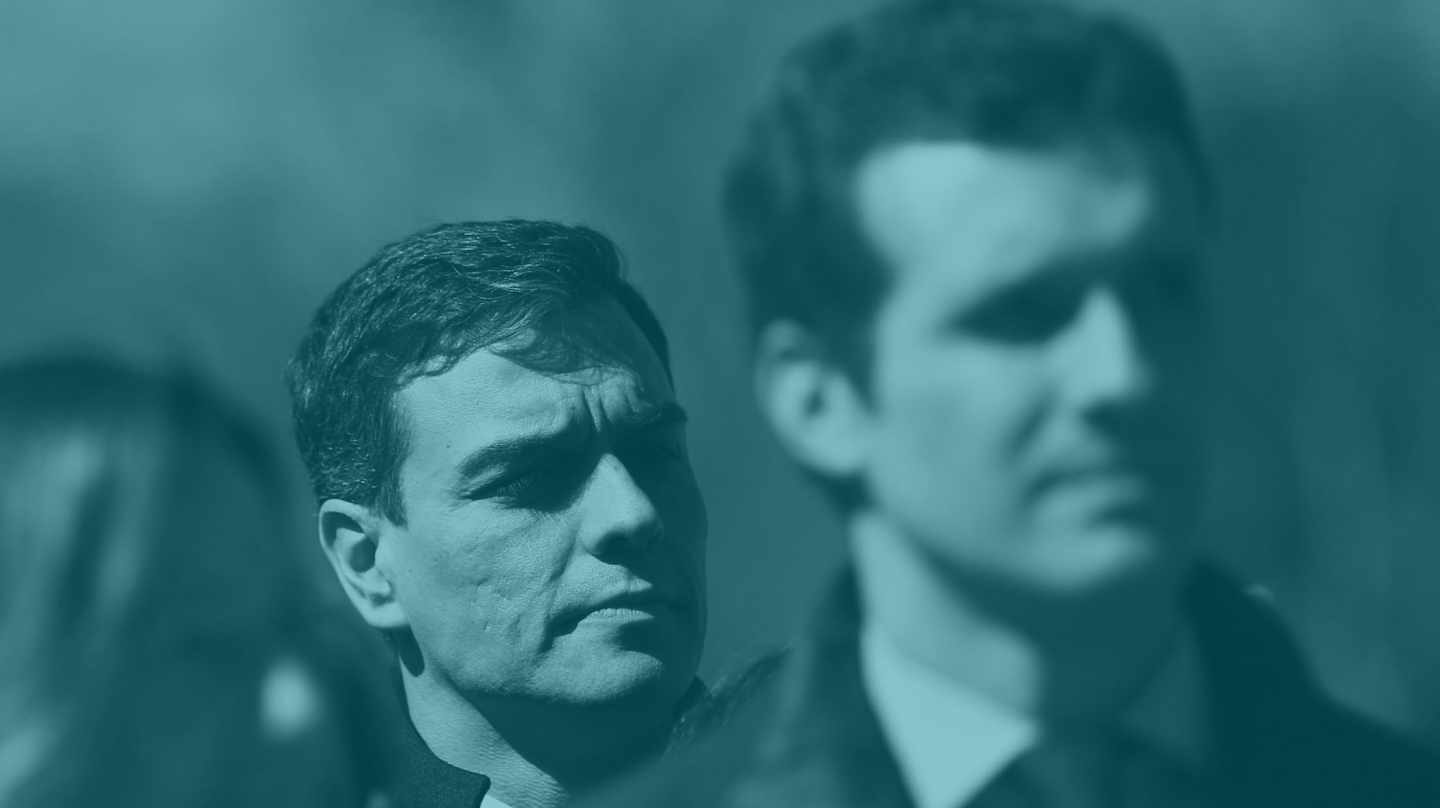 Pedro Sánchez, tras Pablo Casado.
