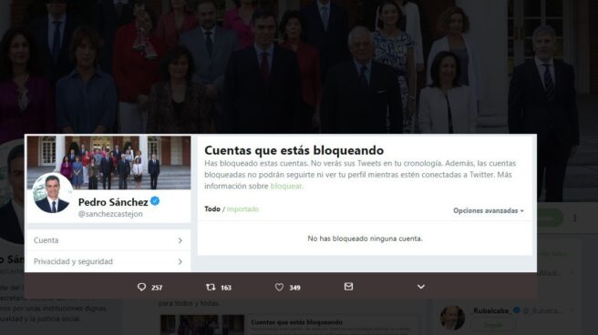 Sánchez responde a las críticas por la lista de amnistiados "abriendo" su Twitter a los trolls