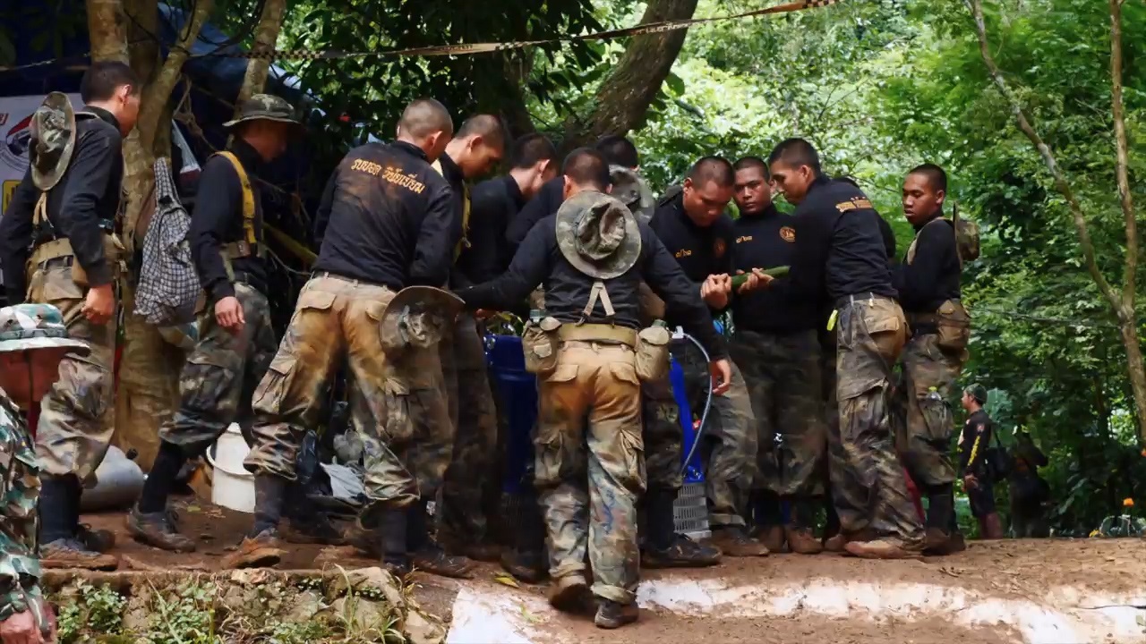 Rescate de los niños atrapados en la cueva tailandesa.