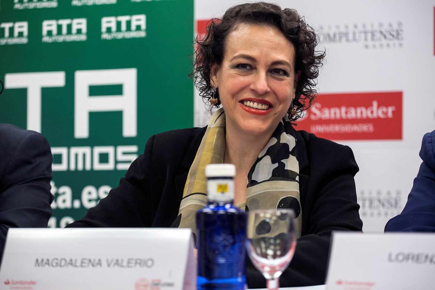 La ministra de Trabajo, Magdalena Valerio.