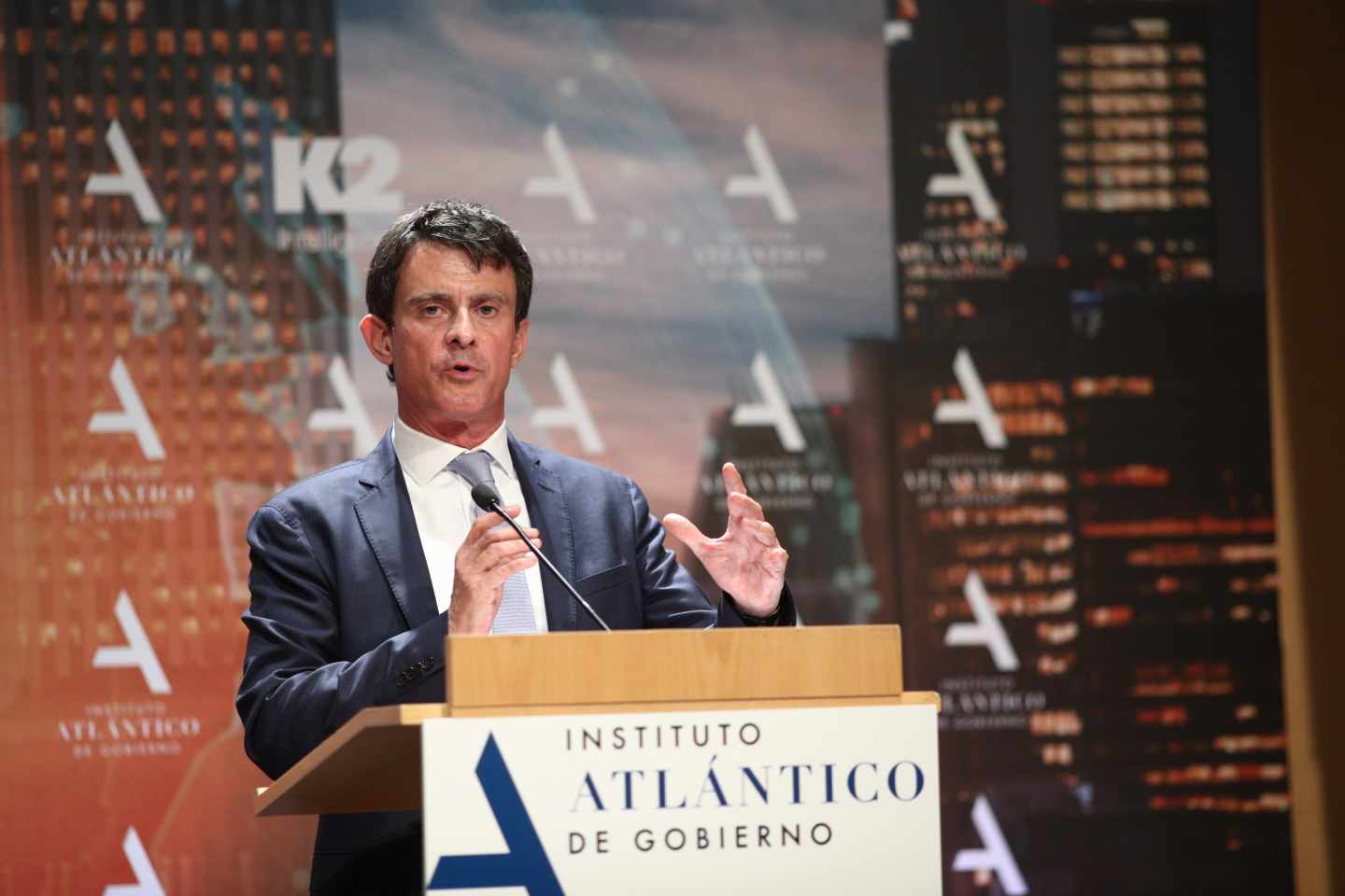 Manuel Valls hace oficial su candidatura a la alcaldía de Barcelona por Ciudadanos.