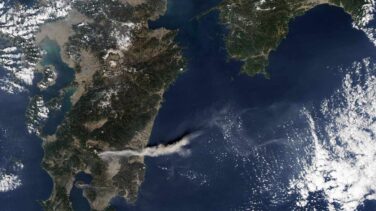 Descubren el primer ejemplo de una conexión inequívoca entre dos volcanes