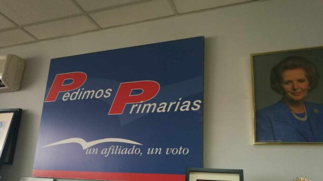 Imagen de la sede del PP del distrito de Salamanca de Madrid