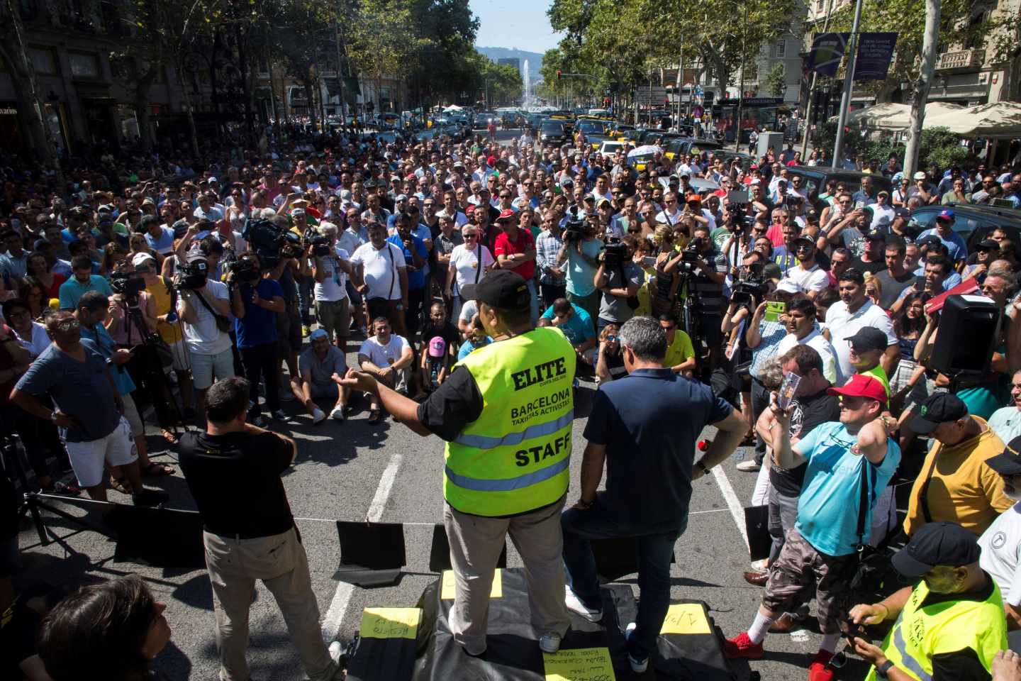 El órgano que acabará con la huelga de taxis: así es la Conferencia Nacional de Transporte