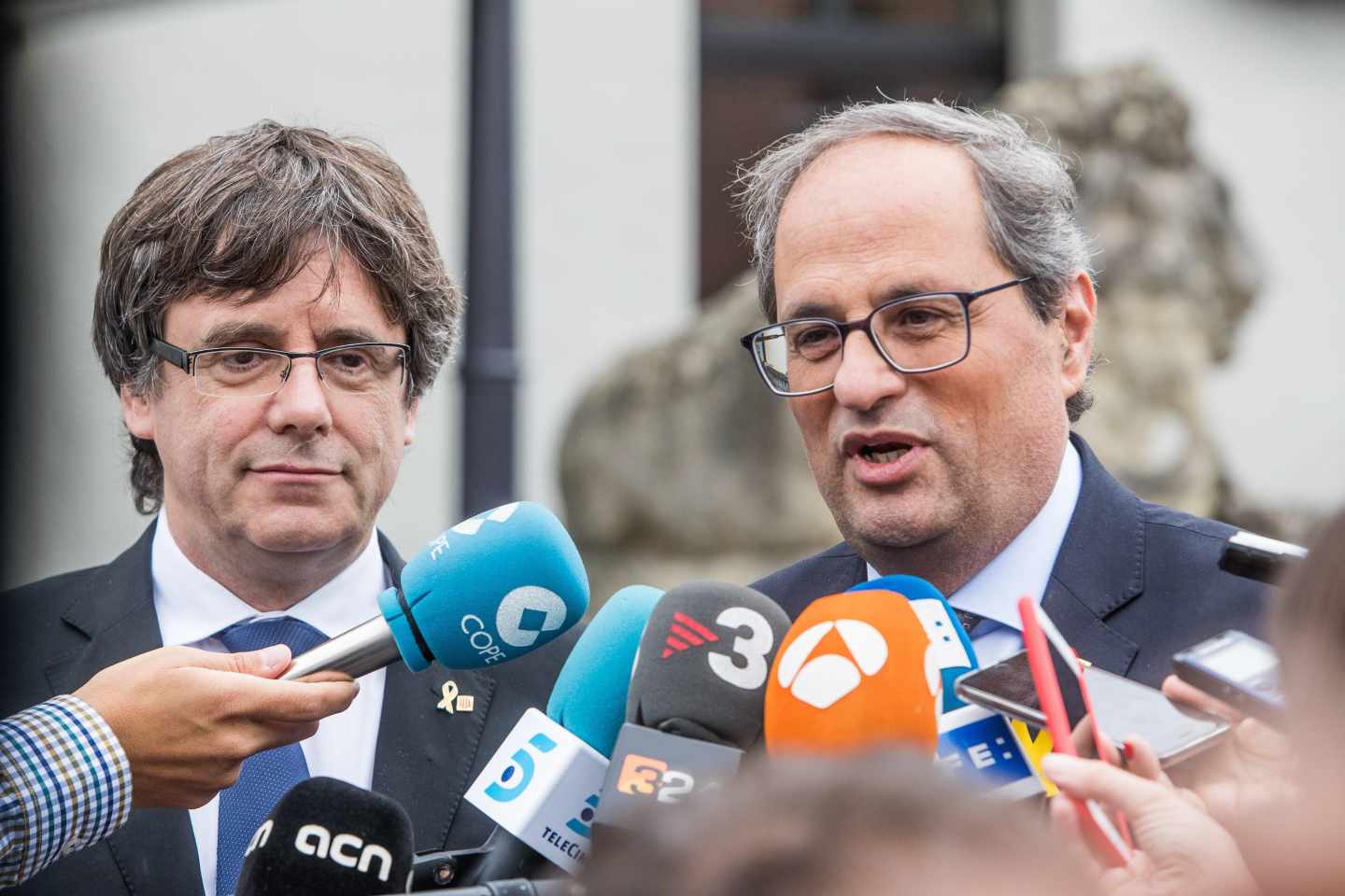 Puigdemont achaca a "un error del traductor" el fallo en la demanda a Llarena