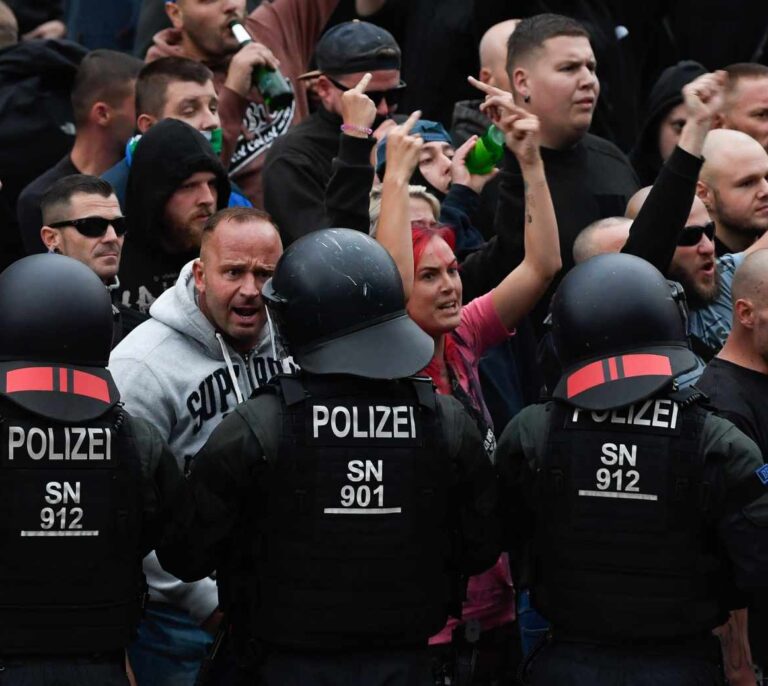 La ultraderecha alemana muestra su creciente poder en Chemnitz