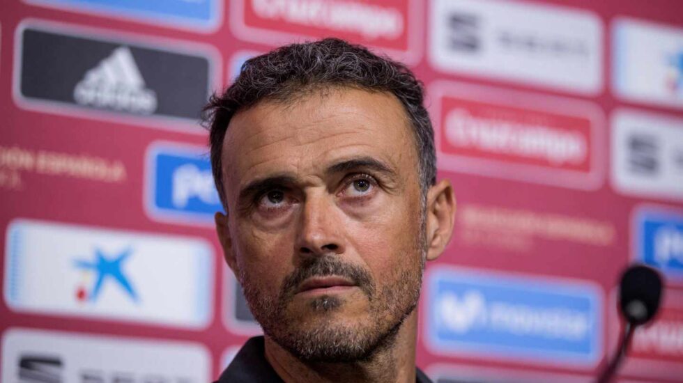 Luis Enrique, seleccionador nacional.