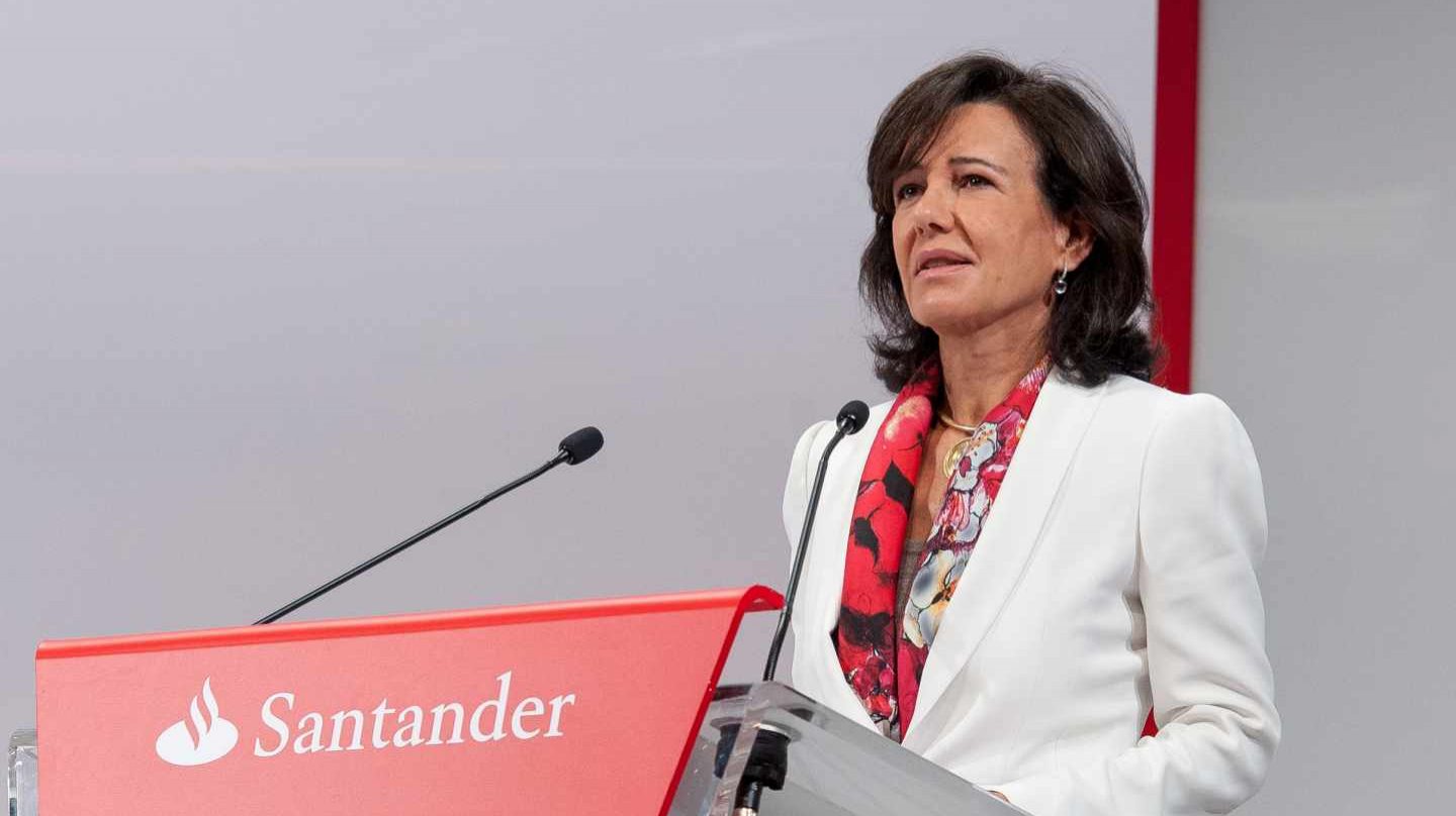 Ana Botín, presidenta de Santander.
